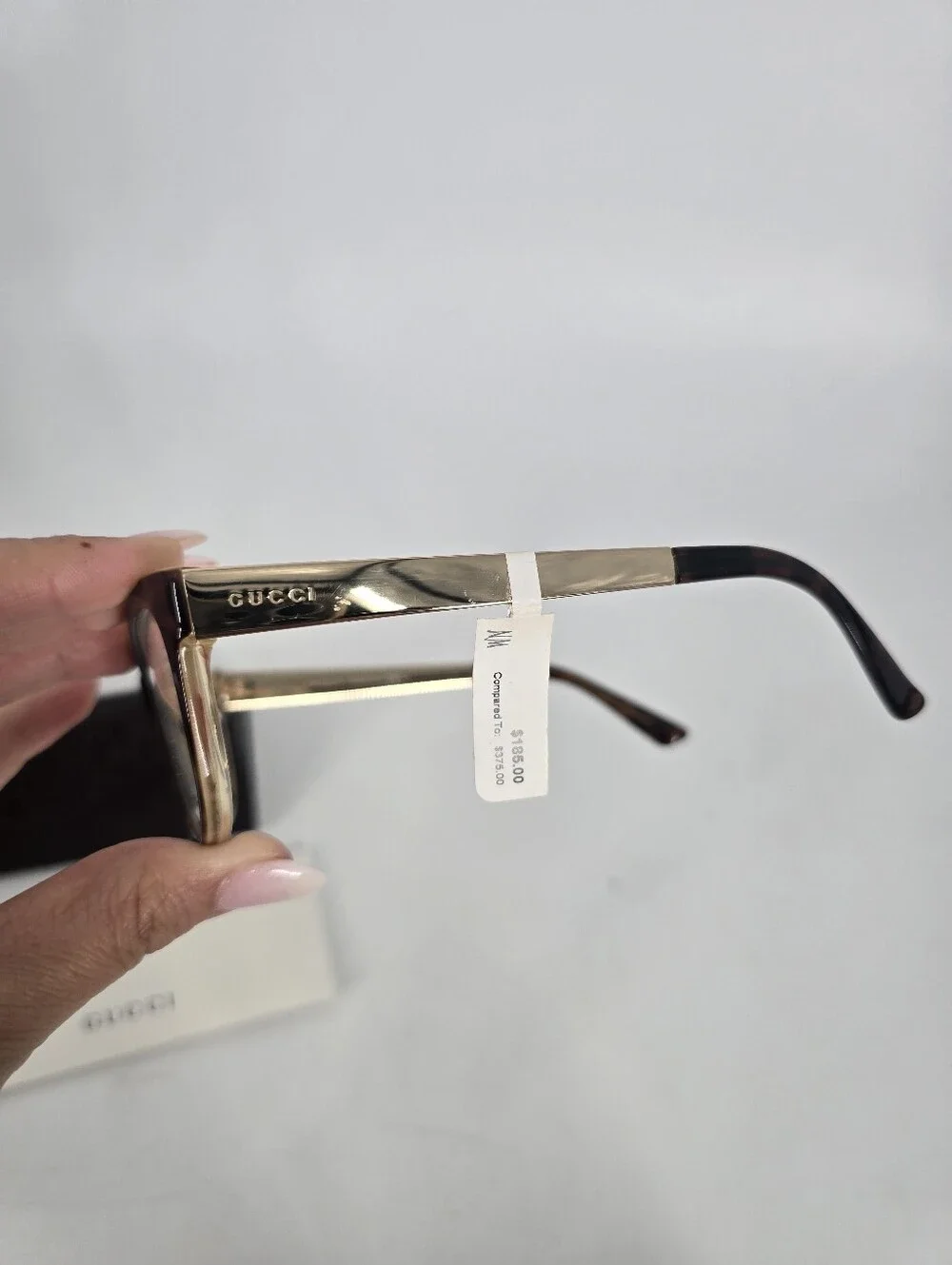 Gucci Tortoise Brown Optical Glasses with Case